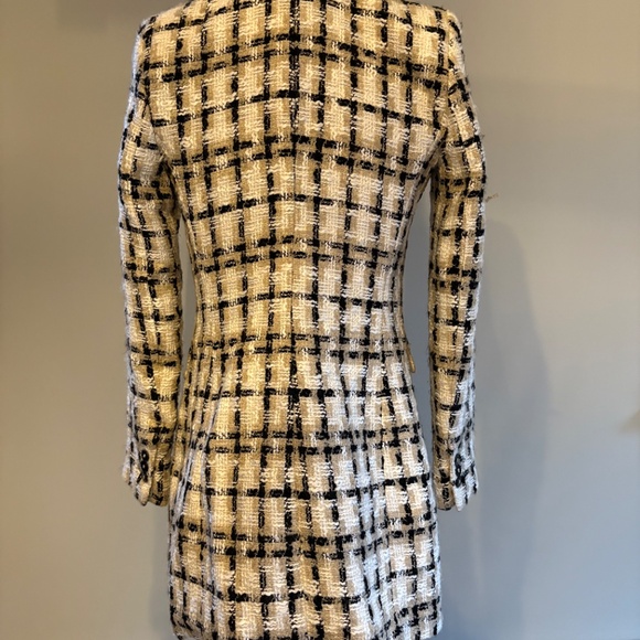 Plaid tweed blazer - Zara - Picture 2 of 3